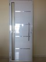 Ver imagem 1 de Porta Lambril 2,10x1,00 Com Visor, Friso E Puxador Direito