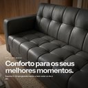 Ver imagem 3 de Sofá 3 Lugares com Kit 2 Poltronas Arezzo Sintetico PU D03 - D'Rossi