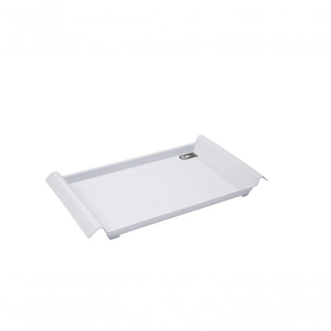 Bandeja Casual Pequena 34 X 19 X 3,8 Cm Branco Coza