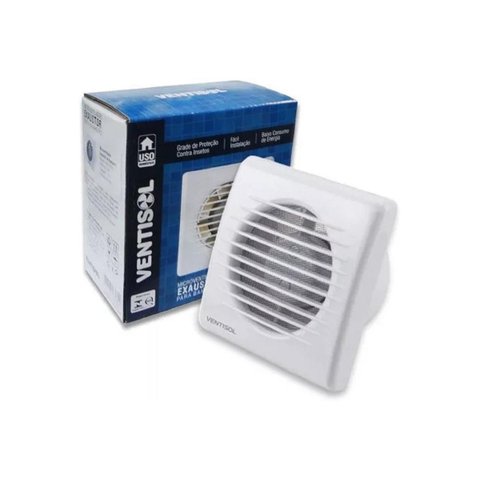 Exaustor para Banheiro Ventilador Ventisol 150mm 110v