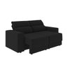 Sofá 3 Lugares Retrátil e Reclinável Suede Veludo Miami Espresso Móveis - 6