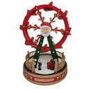 Ver imagem 1 de Roda Gigante Animada Natal 19,5x19,5x28,5 cm Niazitex