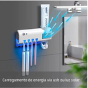 Ver imagem 1 de Dispenser de Pasta de Dente com Suporte Escovas Automático