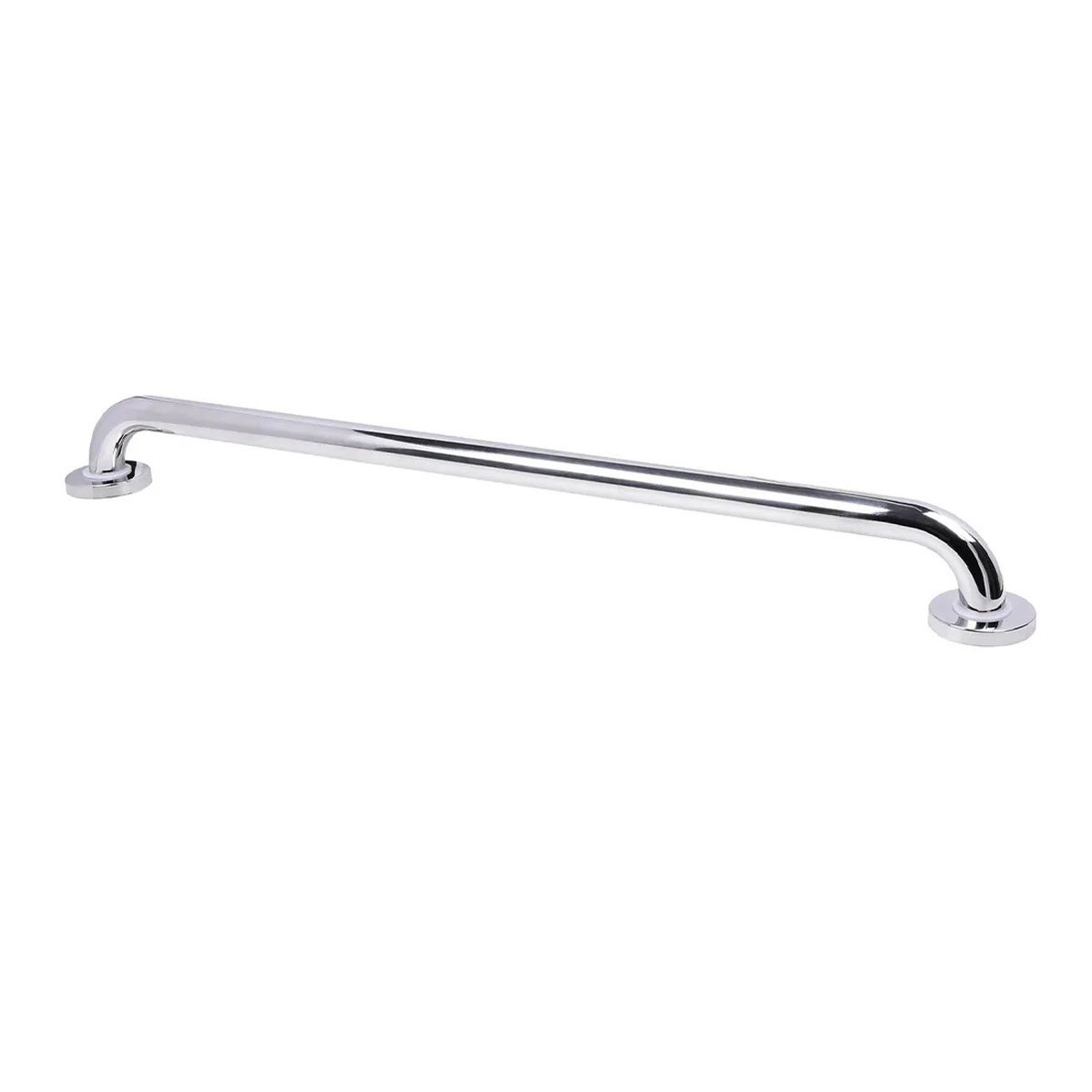 Alça de Apoio Banheiro Inox Barra 50cm Idoso Deficiente Cadeirante Acessibilidade Resistente Box Seg - 7