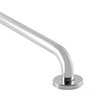 Alça de Apoio Banheiro Inox Barra 50cm Idoso Deficiente Cadeirante Acessibilidade Resistente Box Seg - 6