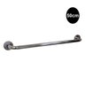 Alça de Apoio Banheiro Inox Barra 50cm Idoso Deficiente Cadeirante Acessibilidade Resistente Box Seg - 4