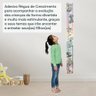 Adesivo Parede Régua Crescimento Dinossauro Dino Jurássico - 4