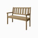 Ver imagem 7 de Conjunto para Jardim de Madeira 100% Eucalipto 2 Peças Vegas Marrom/Envelhecida