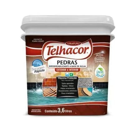 Impermeabilizante Pedras Incolor - 3,6l