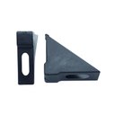 Ver imagem 3 de Cantoneira De Proteção Para Moveis 15 X 56 X 56 Mm Preta (Kit C/100)