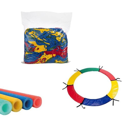 Kit Acessórios Básico SEM MOLA ChicoPlay para Cama Elástica 4,27m
