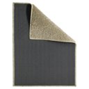 Ver imagem 3 de Tapete Sala Escritório Antiderrapante Silky Light Cinza Sl-03