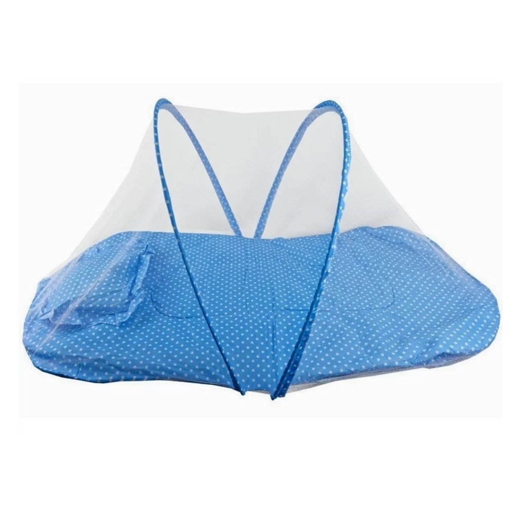 Berço Ninho com Travesseiro Acolchoado Portátil Dobrável Tenda Mosquiteiro Anti-Mosquito Para Crianç