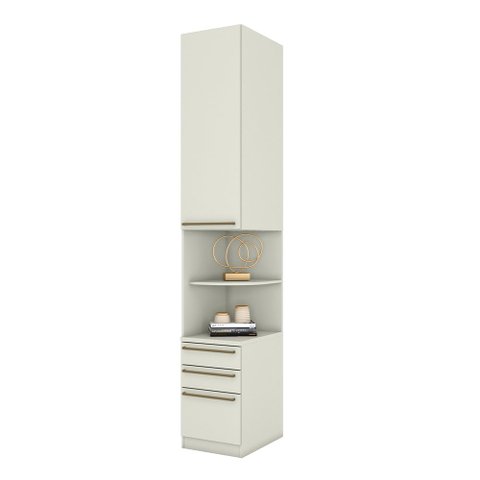 Mesa De Cabeceira Módulo Seletto MC02 Areia Henn