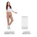 Ver imagem 7 de Balcão 40 Cm 1 Porta (sem Tampo) Branco/Branco Veludo