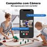 Campainha Wi-fi Inteligente Câmera e Microfone Bidirecional - 5