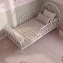 Ver imagem 2 de Cama Montessoriana Infantil em Ferro - Mini Hope:Branco