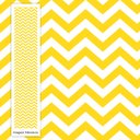 Ver imagem 5 de Papel de Parede Adesivo Chevron Amarelo e Branco Quarto Sala Auto-colante