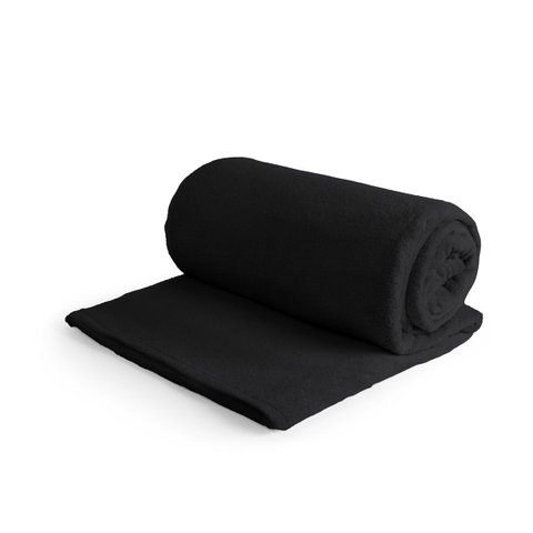 Mantinha King 1 Peça Felpuda Coberta Cobertor Frio Ultrasoft Adulto Infantil Macia Preto