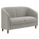 Ver imagem 1 de Poltrona Namoradeira 2 Lugares Aura 120 cm Pes Madeira Boucle Tce 1018 Moll