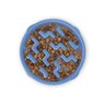 Comedouro Lento Interativo para Cães Fun Feeder Azul Pequeno - 1