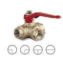 Ver imagem 1 de Válvula Esfera 3 Vias 1.1/2 Em T - Emmeti