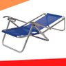 Cadeira de Praia Reclinável Azul Copacabana Cad0399 Botafogo - 4
