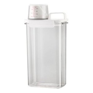 Pote Hermético Grande 2300ml com Medidor para Alimentos Grãos Arroz Feijão Açúcar