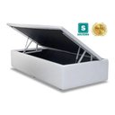 Ver imagem 1 de Cama Box Baú Solteiro Branco 88x188 Cor:Branco Cor:Branco