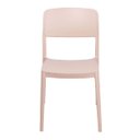 Ver imagem 2 de Cadeira Tramontina Marta Areia Empilhável em Polipropileno com Proteção Antimicrobiana