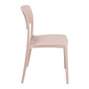 Ver imagem 4 de Cadeira Tramontina Marta Areia Empilhável em Polipropileno com Proteção Antimicrobiana