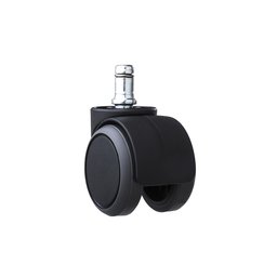 Kit com 5 Rodízios de Silicone Pu para Cadeira - Anti Risco, Ideal para Piso Frio e Madeira - 3