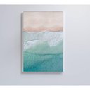 Ver imagem 7 de Quadro Praia 60x90 Cm Vidro Impresso