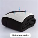 Ver imagem 3 de Jogo de Cama Casal/queen para Calor de Verão com Edredom Lençol Fronha Função Cobre Leito e Cobertor