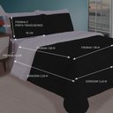 Ver imagem 4 de Jogo de Cama Casal/queen para Calor de Verão com Edredom Lençol Fronha Função Cobre Leito e Cobertor