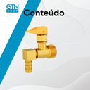 Ver imagem 5 de Registro Gás Corta Fogo Npt m Pressão 180281 Blukit 1/2 Npt m X 3/8 90º