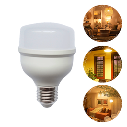Lâmpada Led Globe 30w Alta Potência 3000k Branco Quente E27 Bivolt Kian – Luz Amarela - 3
