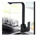 Ver imagem 6 de Kit Cuba Cozinha Gourmet Pia Dupla Acessorios e Torneira Perfil em L Slim Luxo Preta Brinovar