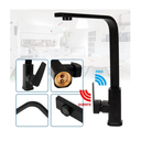 Ver imagem 7 de Kit Cuba Cozinha Gourmet Pia Dupla Acessorios e Torneira Perfil em L Slim Luxo Preta Brinovar