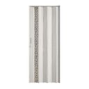 Ver imagem 1 de Porta Sanfonada de PVC 210cm x 60cm Plastporta Bcf Marrom/Floral