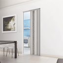 Ver imagem 3 de Porta Sanfonada de PVC 210cm x 60cm Plastporta Bcf Marrom/Floral