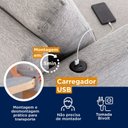 Ver imagem 5 de Sofá 3 Lugares com USB em Linho Antúrio CabeCasa MadeiraOriginals