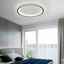 Ver imagem 6 de Luminaria Paflon Led Redondo 3 em 1 Iluminaçao Teto Decoraçao Sala de Estar Quarto Casa Loja Comerci