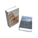 Ver imagem 1 de kit 02 Livro Cofre Camuflado Decoração Chave Porta Joia 18cm