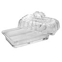 Ver imagem 2 de Manteigueira de Cristal Ecológico com Tampa Imperial 17,5cm X 10,5cm X 10cm - Lyor