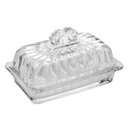 Ver imagem 6 de Manteigueira de Cristal Ecológico com Tampa Imperial 17,5cm X 10,5cm X 10cm - Lyor