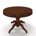 Ver mais imagens de Mesa de Jogos Carteado 4 Lugares Bellagio com Gavetas e Tampo Reversível Base Estrela com Tecido Imb