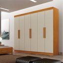 Ver imagem 1 de Guarda Roupa Casal 6 Portas 2 Gavetas Delta
