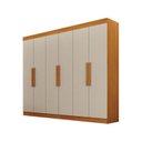 Ver imagem 2 de Guarda Roupa Casal 6 Portas 2 Gavetas Delta
