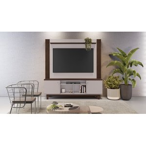 Estante Home para Tvs de Ate 65 Polegadas Balsamo Candian - Jcm Movelaria Café/off White